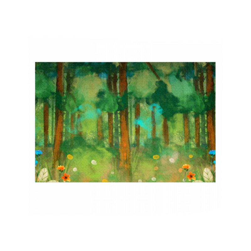 Πίνακας σε καμβά με Ζωγραφική δέντρα